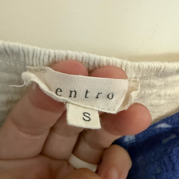 Entro Lace embroidered Tank Tops for Women Summer Spaghetti Strap Babydoll Cami - Picture 5 of 6